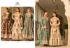 Jagmag By Sanika Chinon Silk Designer Gown With Dupatta Suppliers In India
